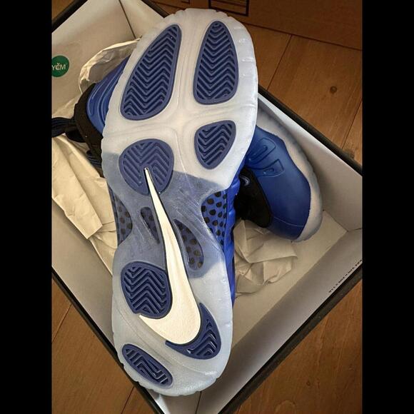 Nike Little Posite One GS Royal Blue FV5365-400 Size 5Y (W 6.5 / EU 37.5) – BNIB - Picture 9 of 10